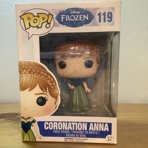 NEW Disney Frozen CORONATION ANNA Funko Pop #119 Vinyl Figure